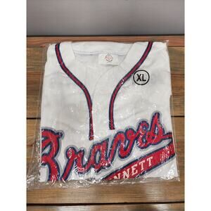 RARE Gwinnett Braves (Stripers) 2012 SGA Promotional Baseball Jersey XL RARE